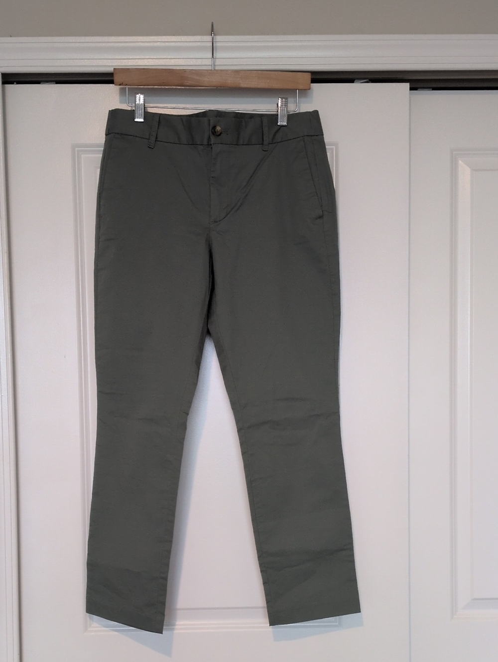 J. Crew Women's Olive Chino Pants